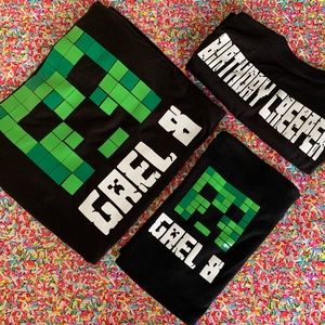Minecraft T-Shirt Personalized